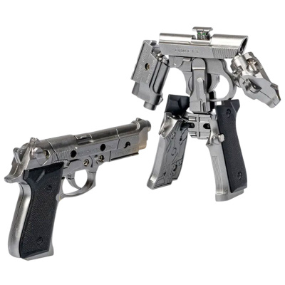 Трансформер 2в1 Bondibot Робот-пистолет Беррета M92 Bondibon ВВ5905 1